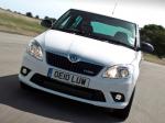 Skoda Fabia RS 2010 года (UK)